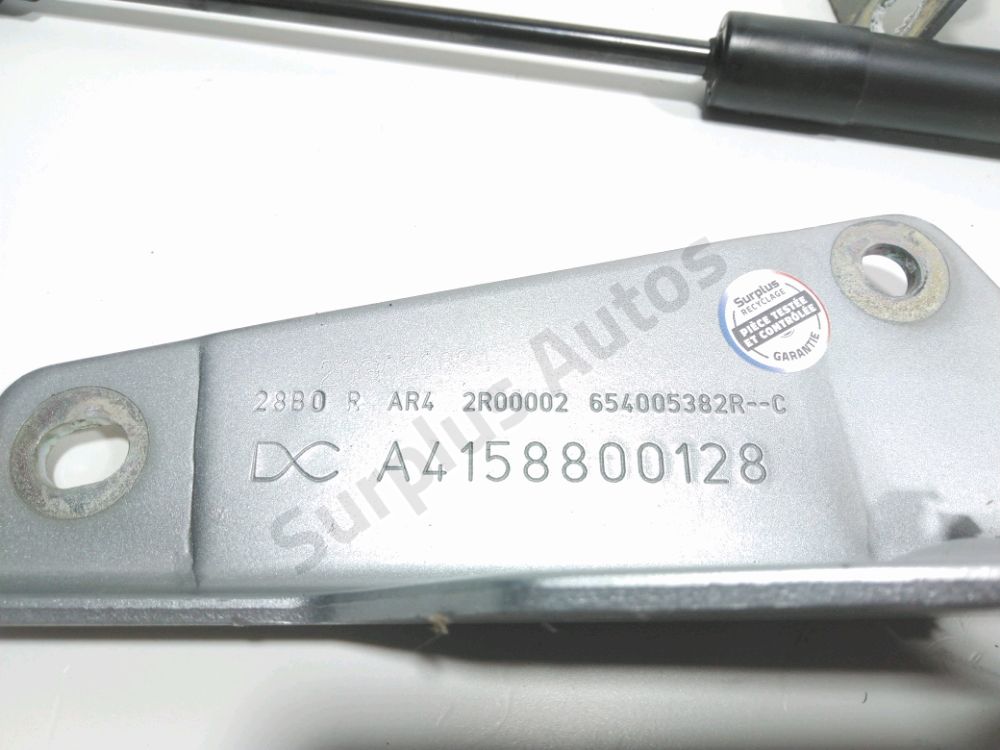 Jeu de charnières de capot