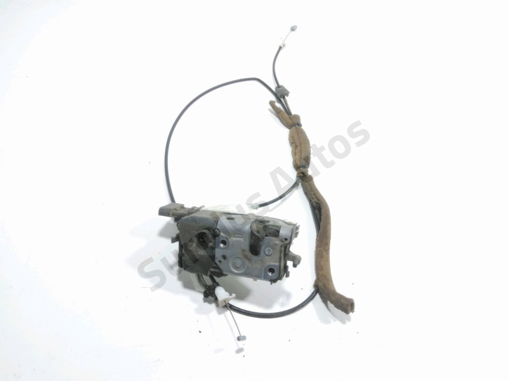 Serrure de porte coulissante droite