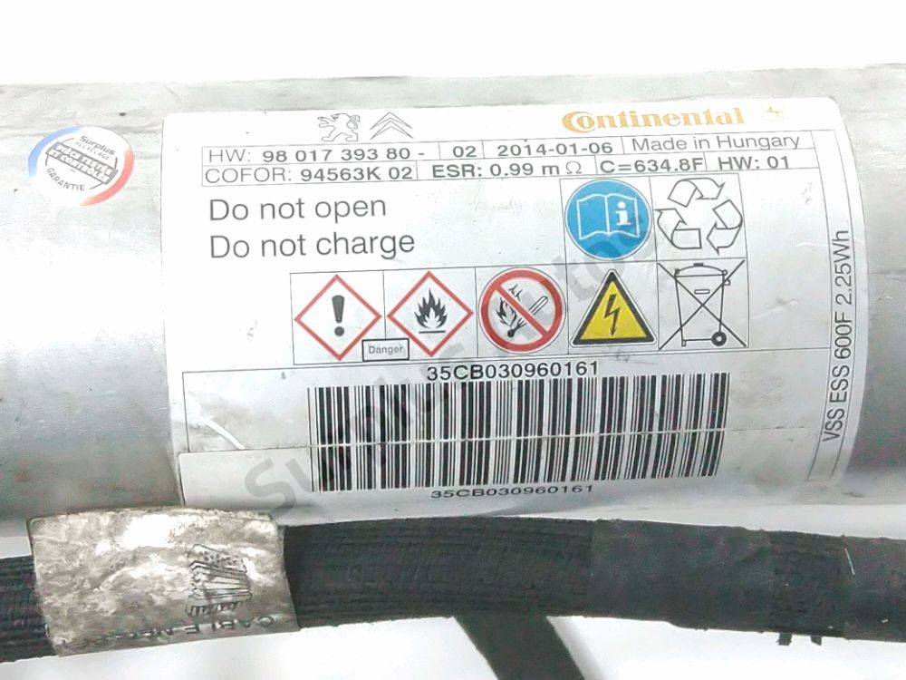 Accumulateur Start & Stop