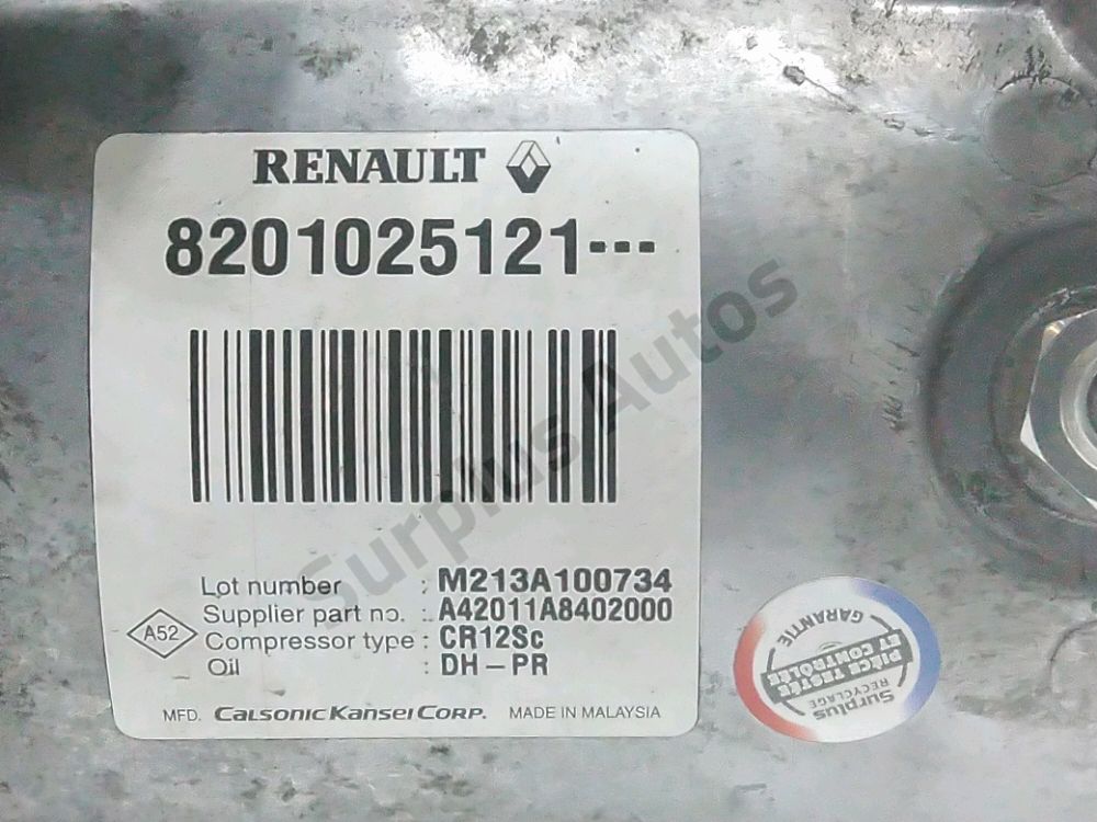 Compresseur de climatisation