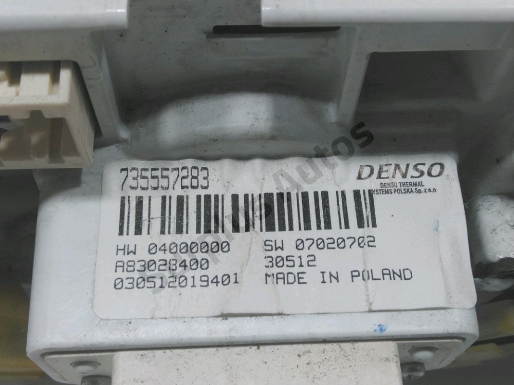 Commande de chauffage