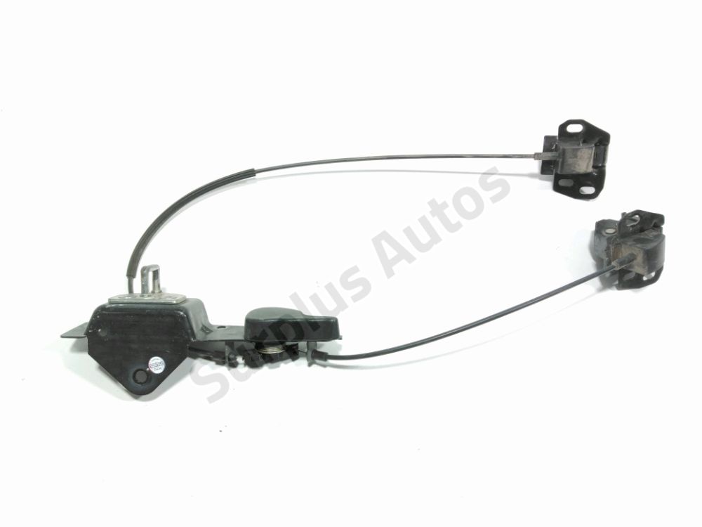 Serrure de porte battante arrière droite