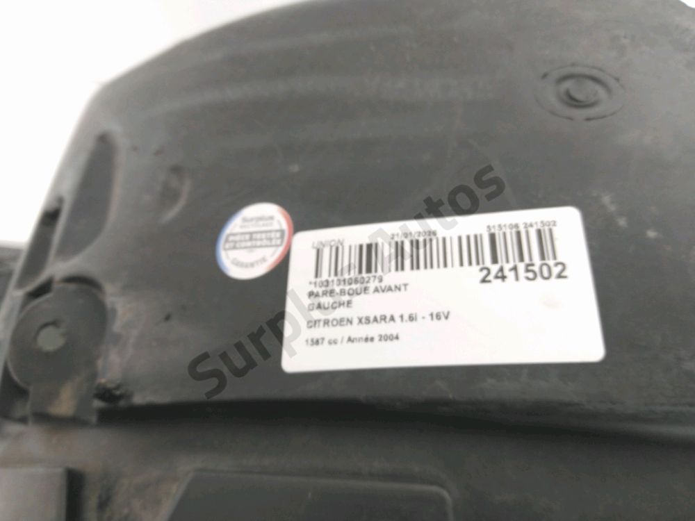 Pare-boue avant gauche