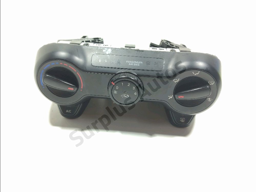 Commande de chauffage