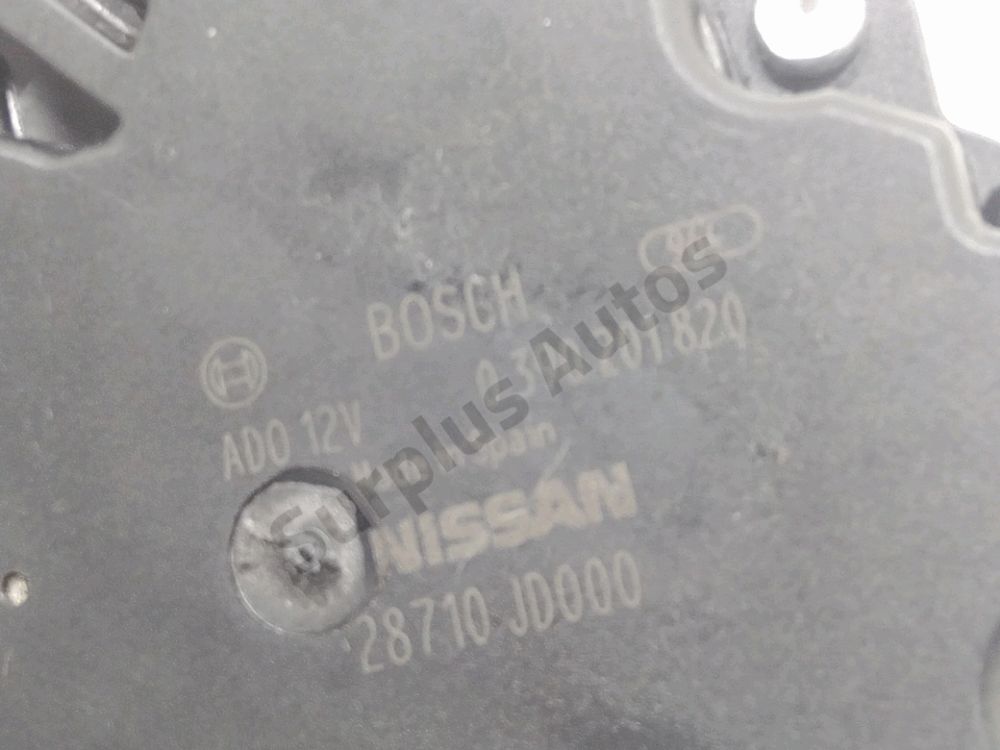 Moteur d'essuie glace arrière