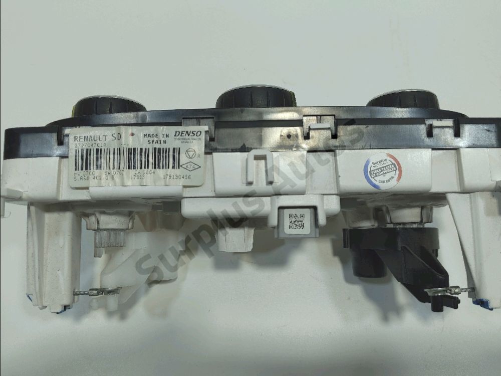 Commande de chauffage