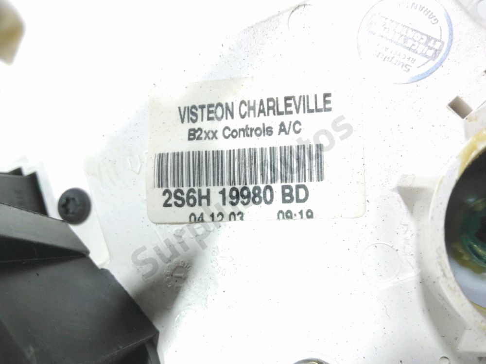 Commande de chauffage