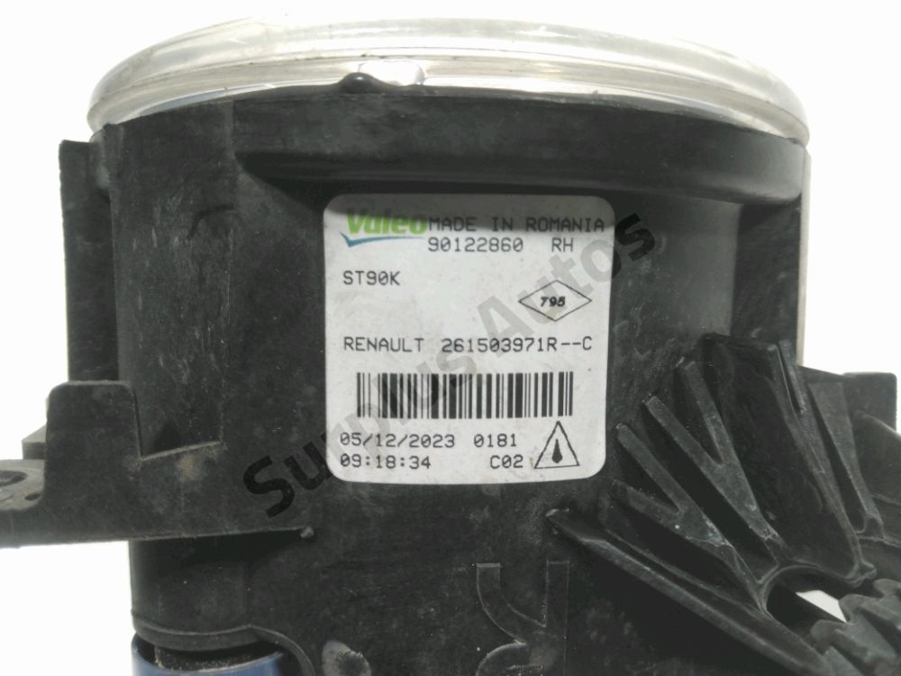 Antibrouillard avant droit