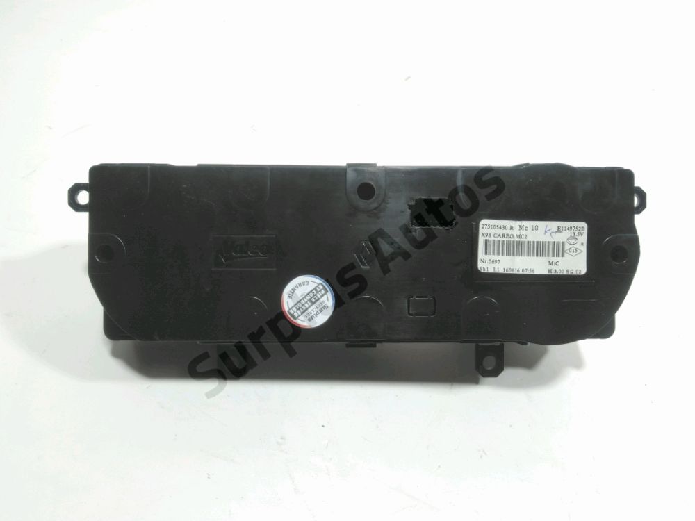 Commande de chauffage