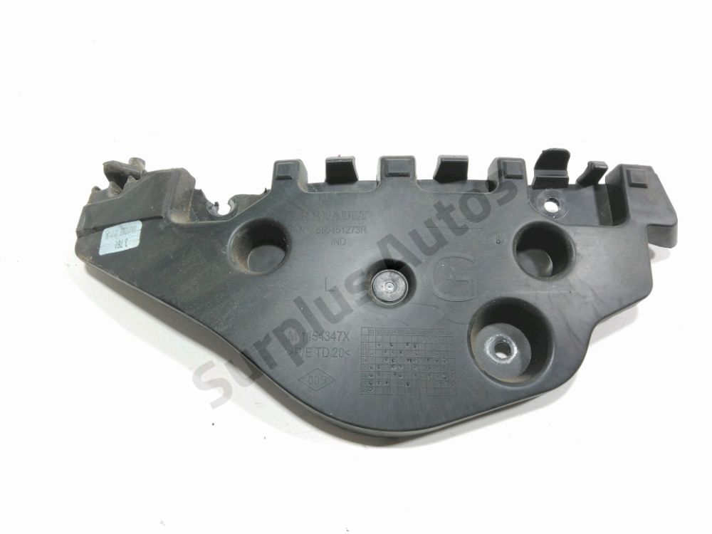 Support gauche de pare-choc arriere