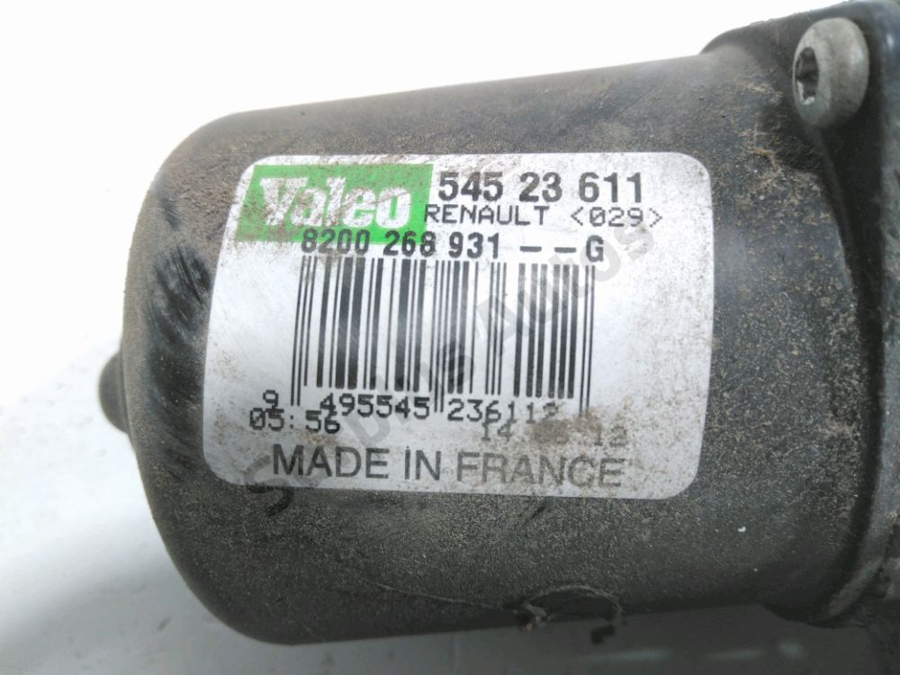 Mécanisme + moteur d'essuie glace avant