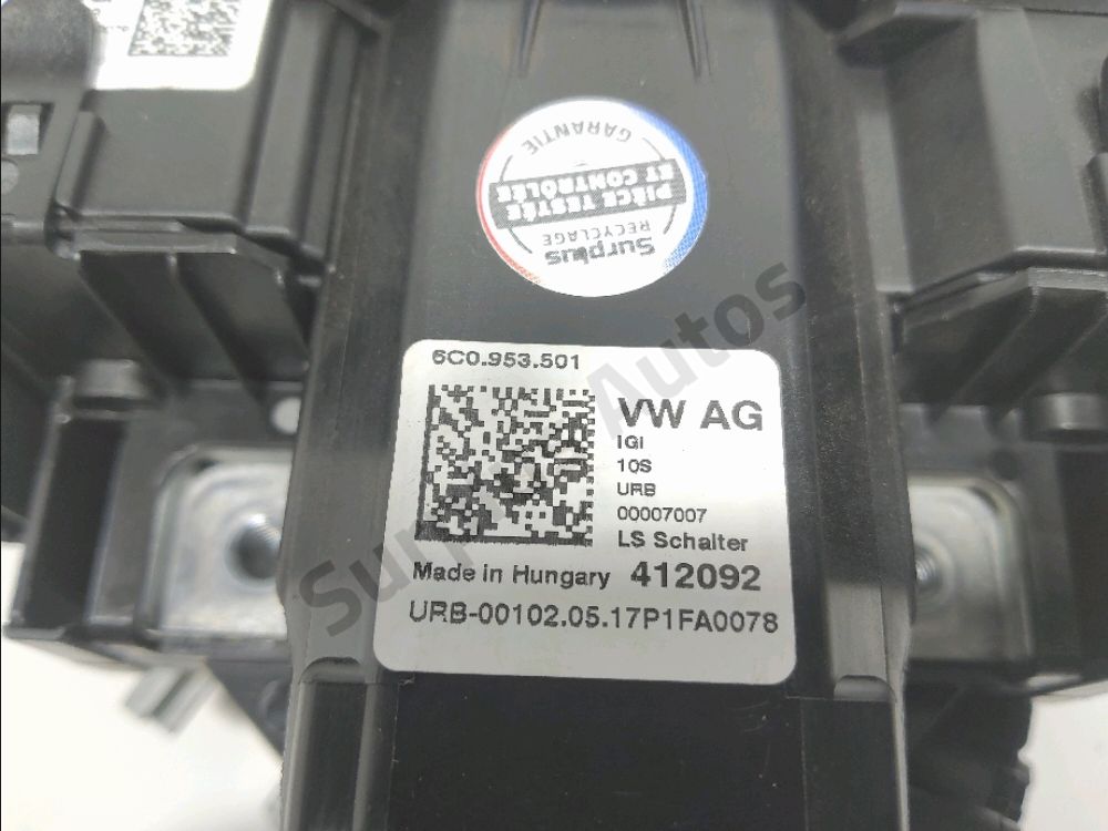 Commande sous-volant