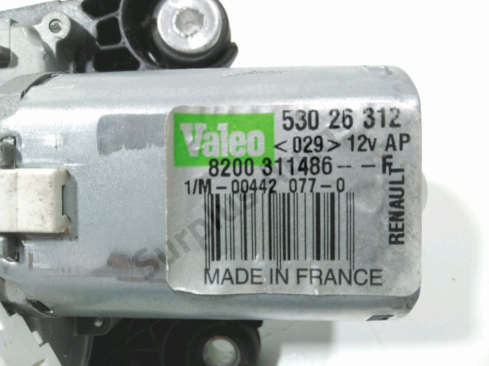 Moteur d'essuie glace arrière