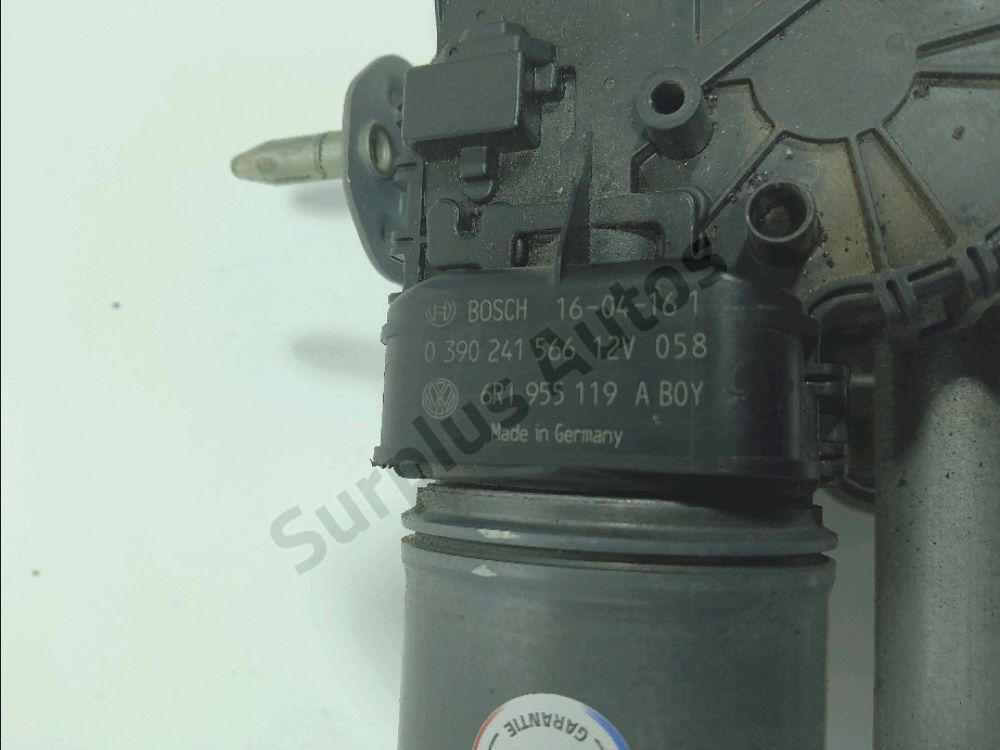 Mécanisme + moteur d'essuie glace avant