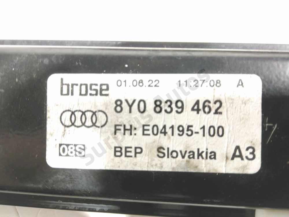 Lève-vitre électrique arrière droit