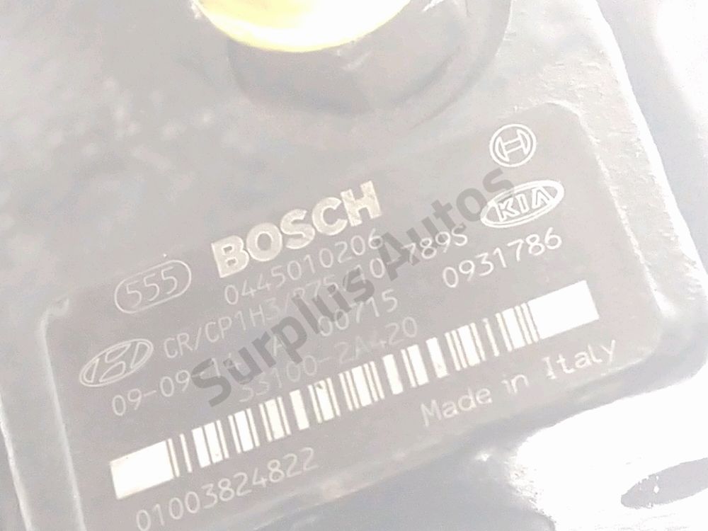 Pompe haute pression