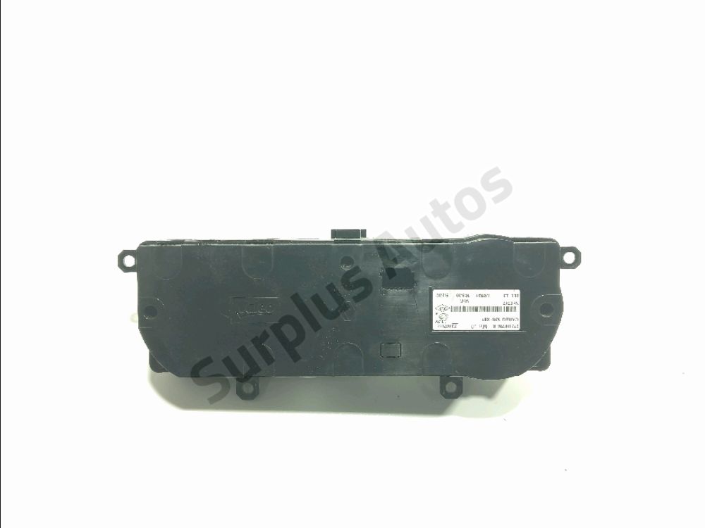 Commande de chauffage