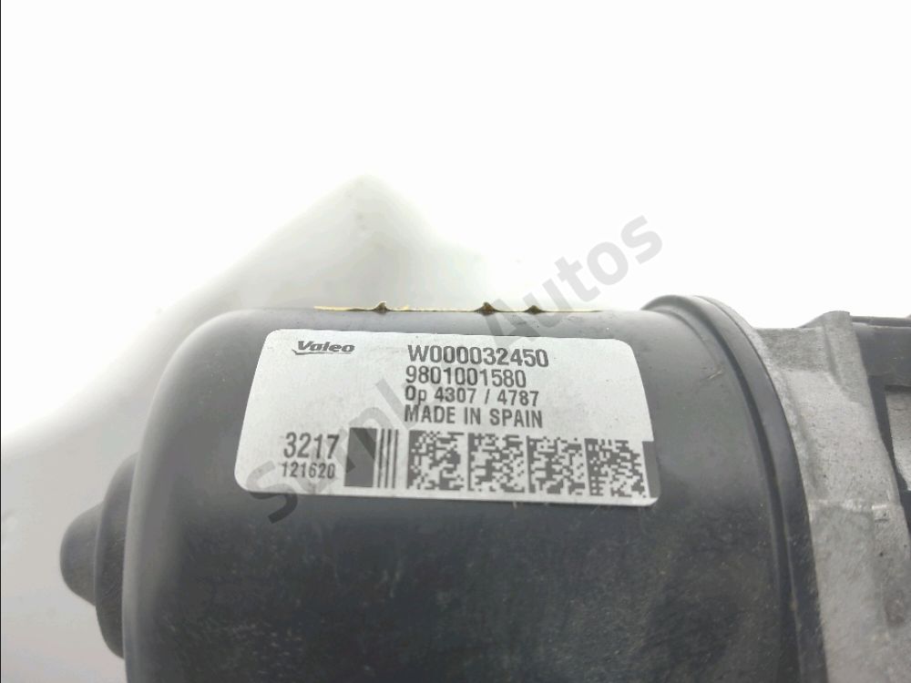 Mécanisme + moteur d'essuie glace avant