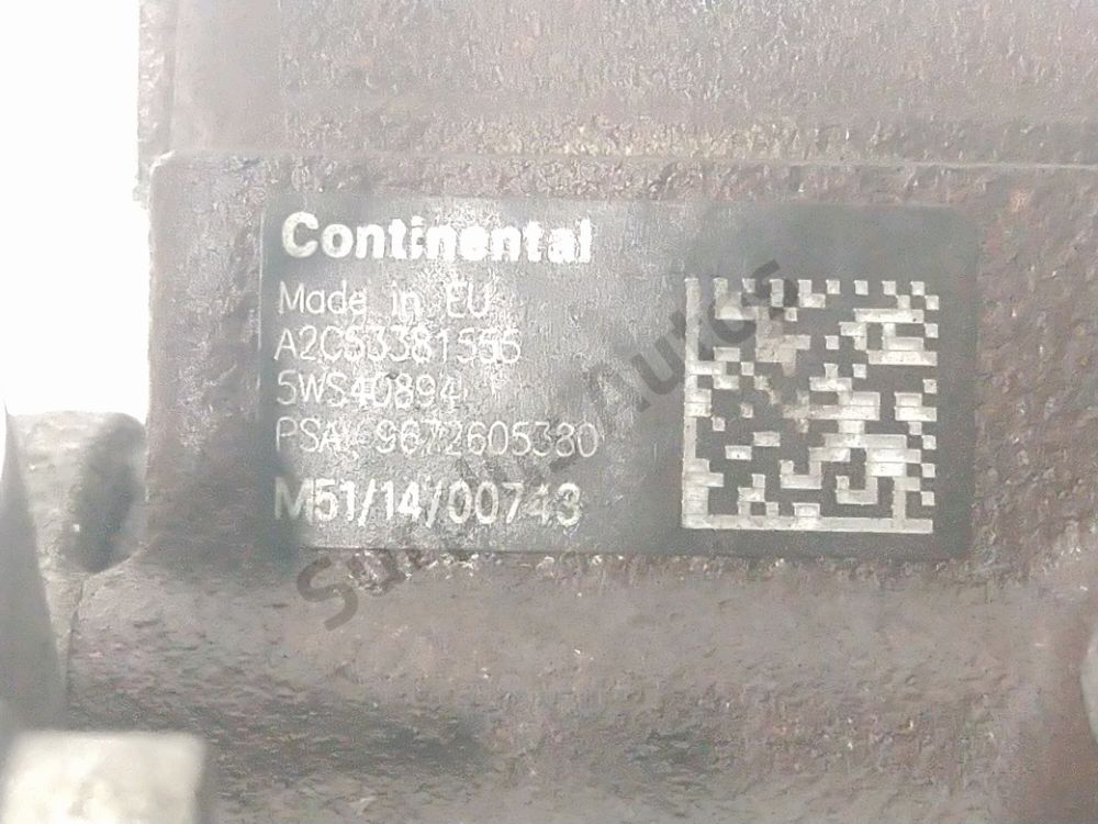 Pompe haute pression