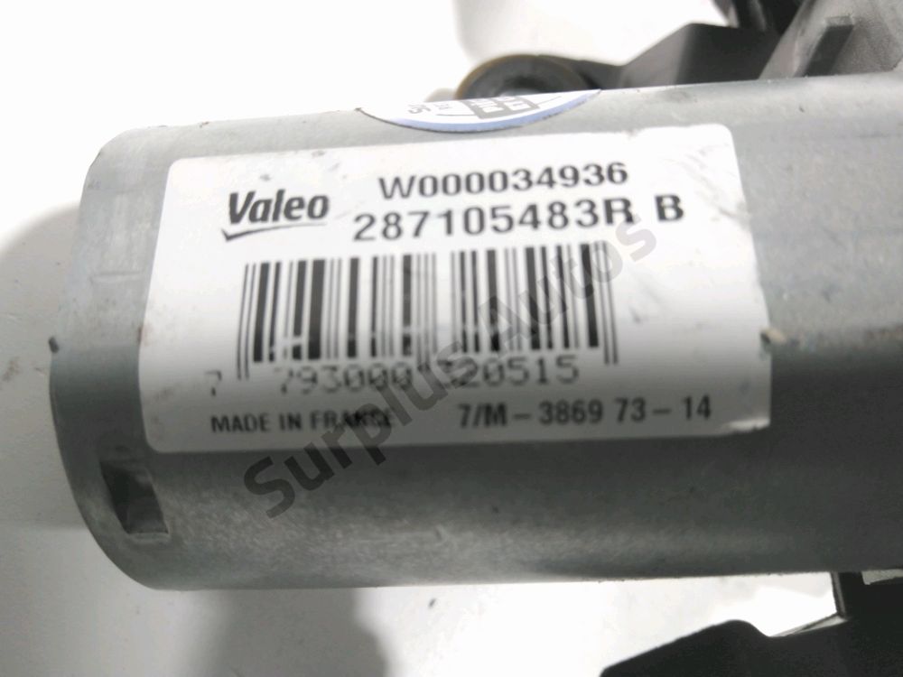 Moteur d'essuie glace arrière