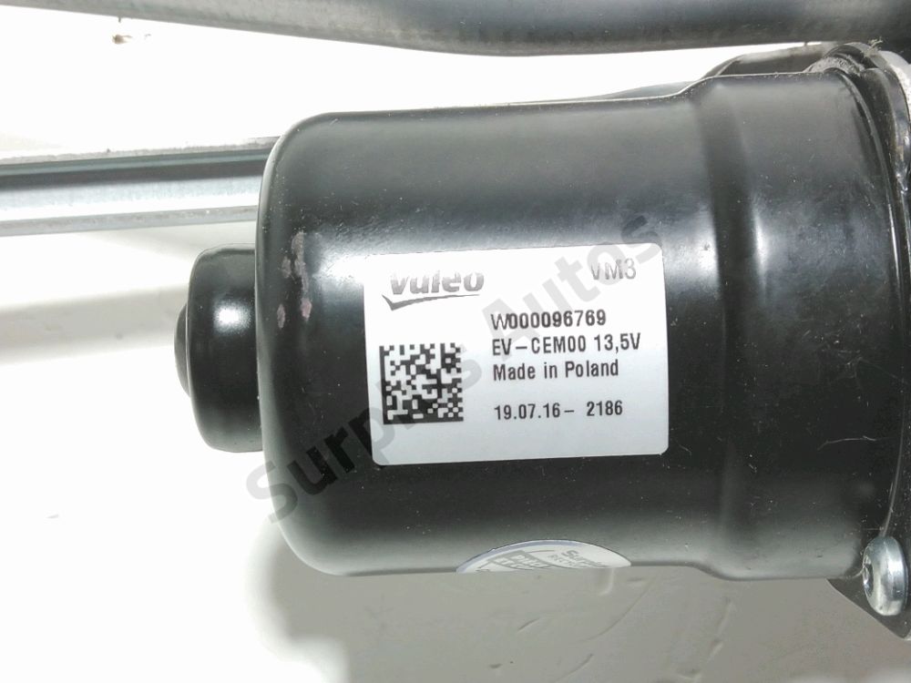 Mécanisme + moteur d'essuie glace avant