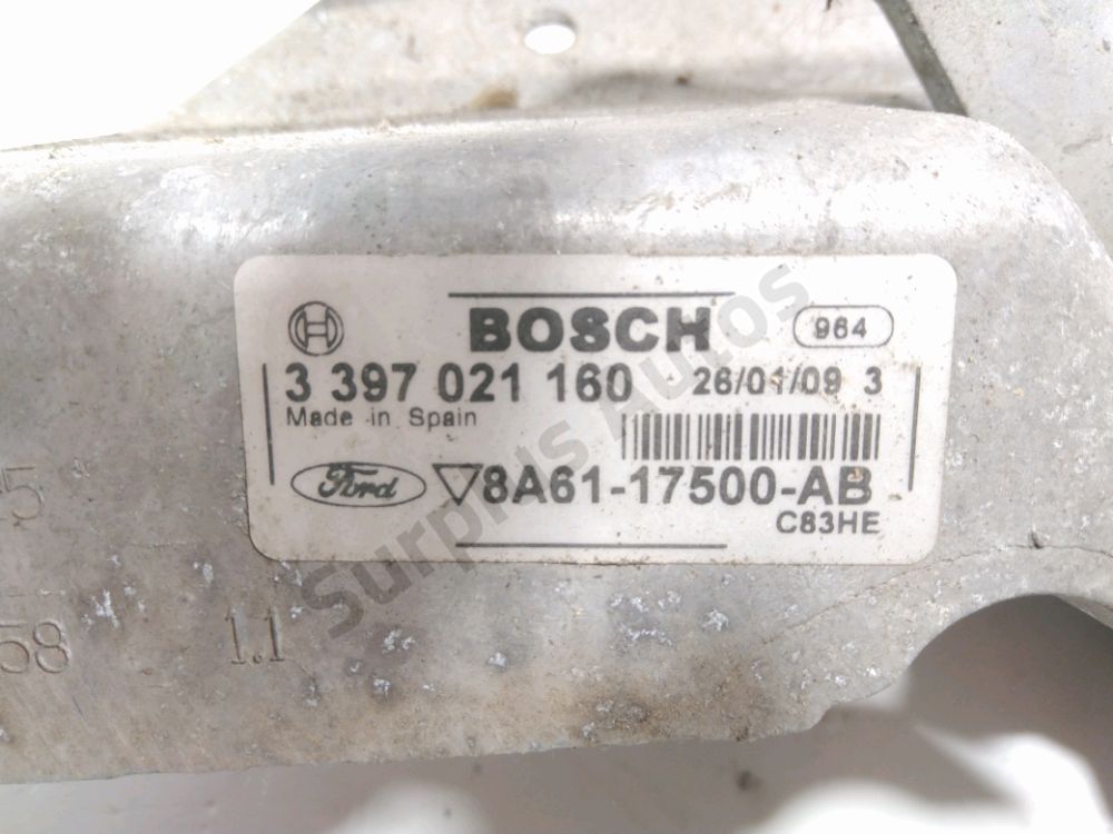 Mécanisme + moteur d'essuie glace avant