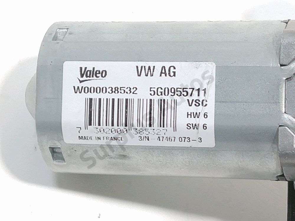 Moteur d'essuie glace arrière