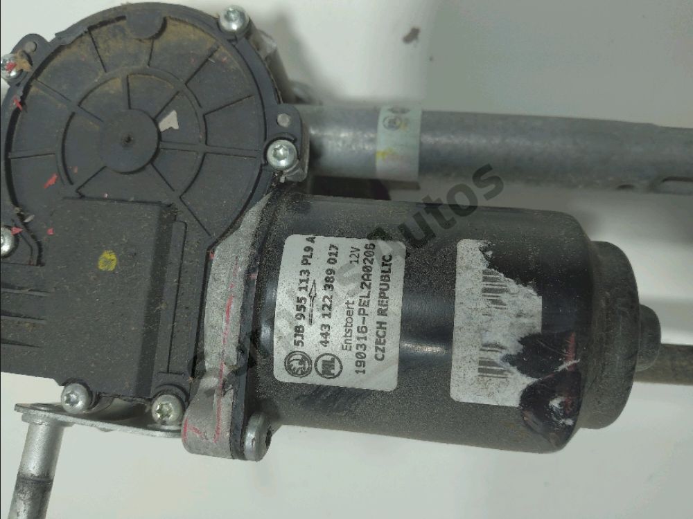 Mécanisme + moteur d'essuie glace avant