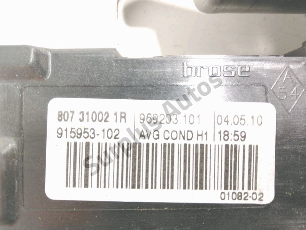 Lève-vitre électrique avant gauche