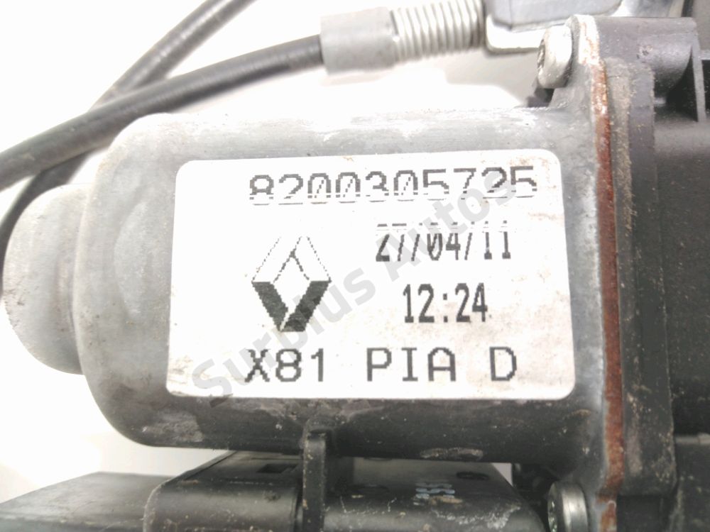 Lève-vitre électrique arrière droit