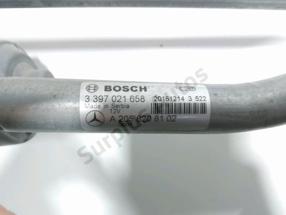 Mécanisme + moteur d'essuie glace avant