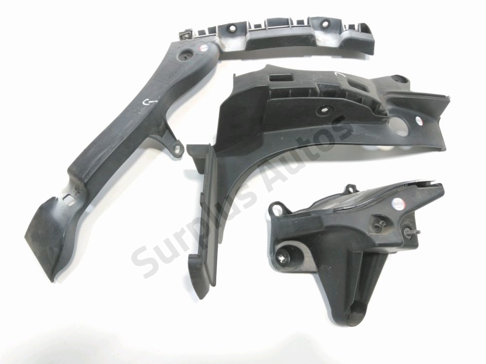 Support gauche de pare-choc arrière