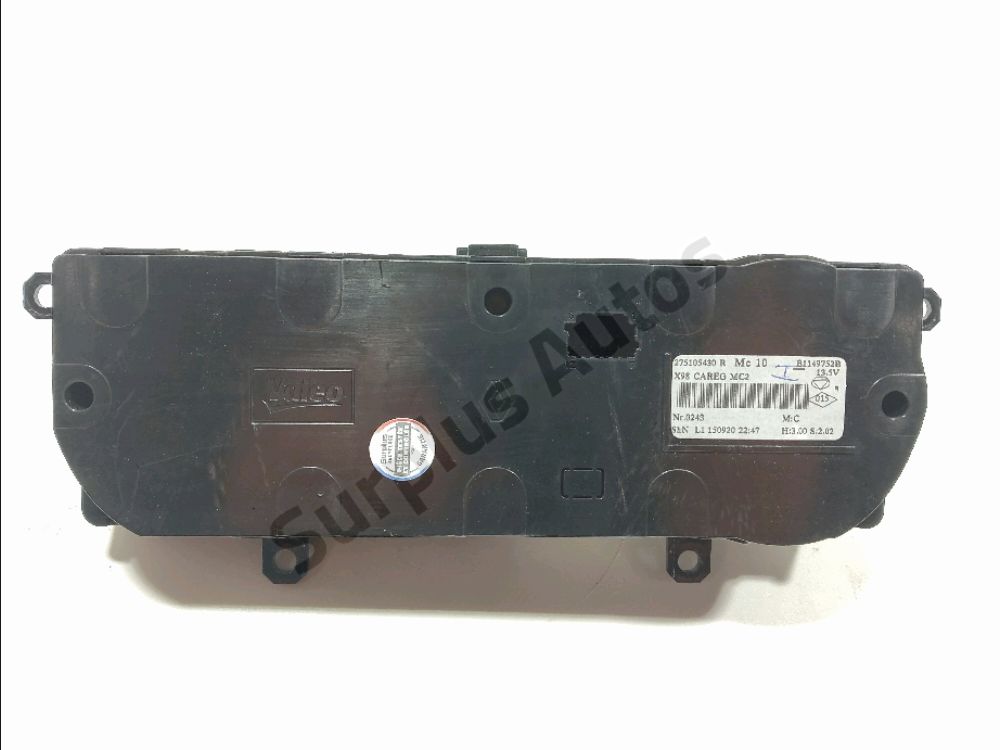 Commande de chauffage