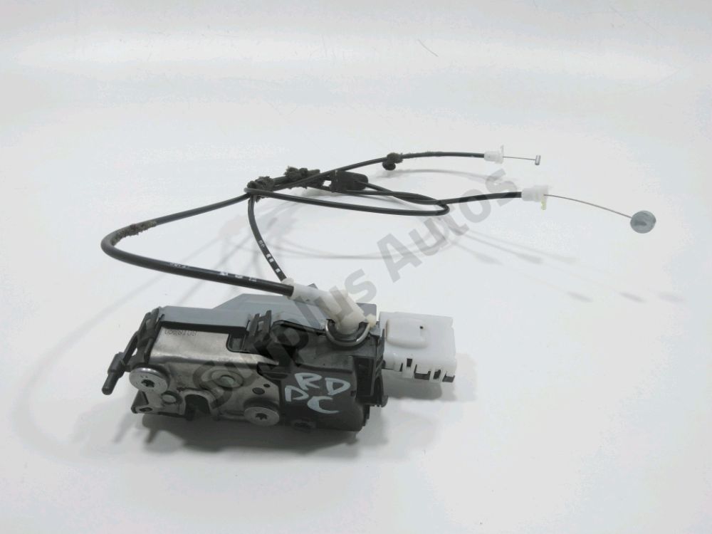 Serrure de porte coulissante droite