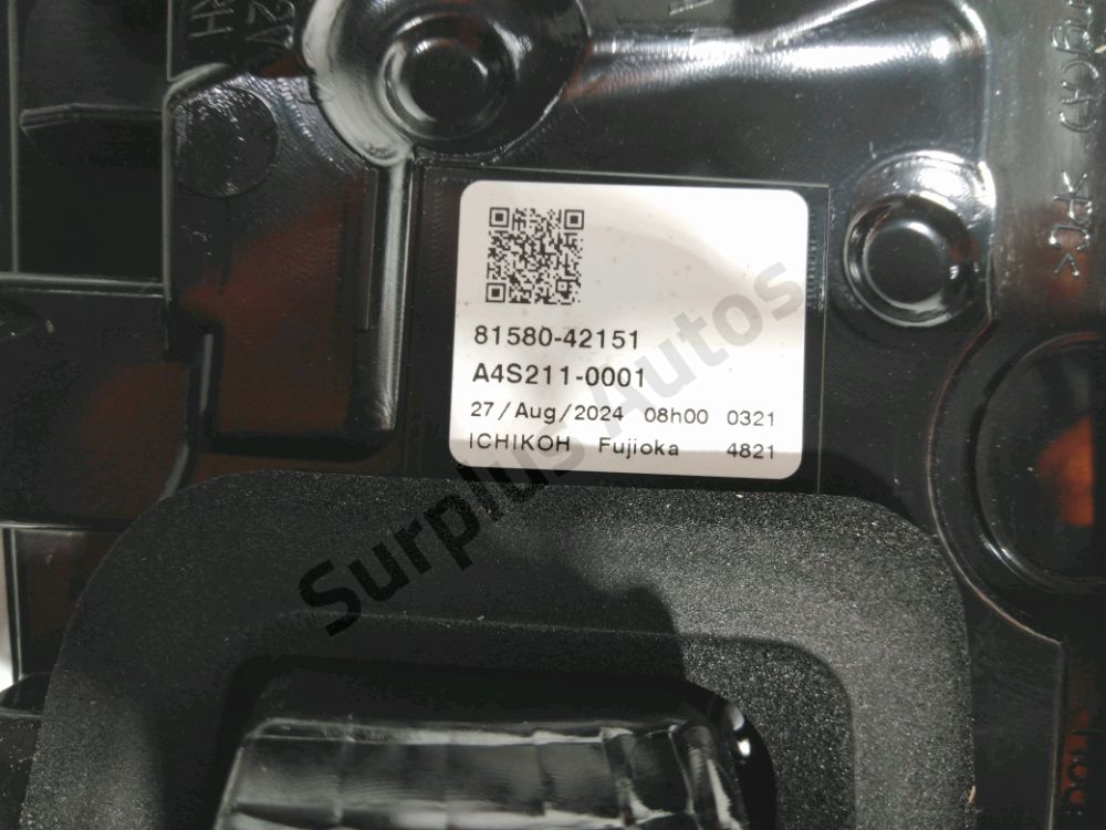 Feu arrière intérieur droit