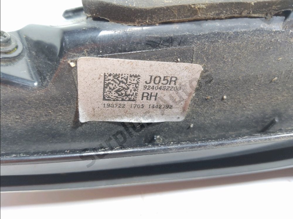 Feu arrière intérieur droit