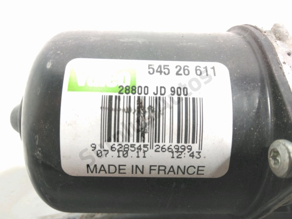 Mécanisme + moteur d'essuie glace avant