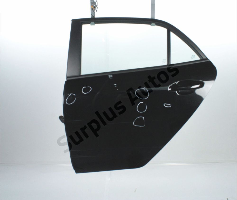 Porte arrière gauche