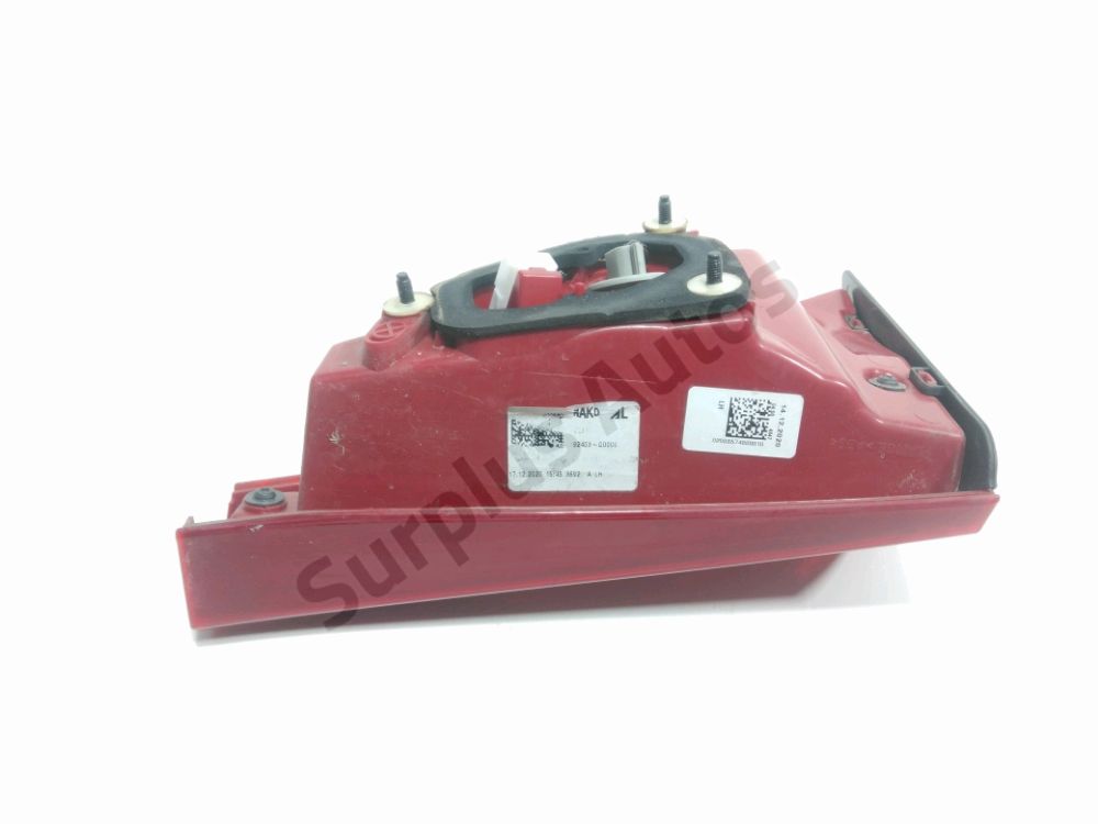 Feu arrière intérieur gauche