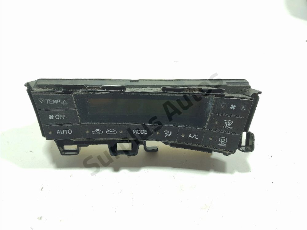 Commande de chauffage