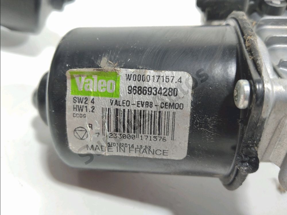 Mécanisme + moteur d'essuie glace avant