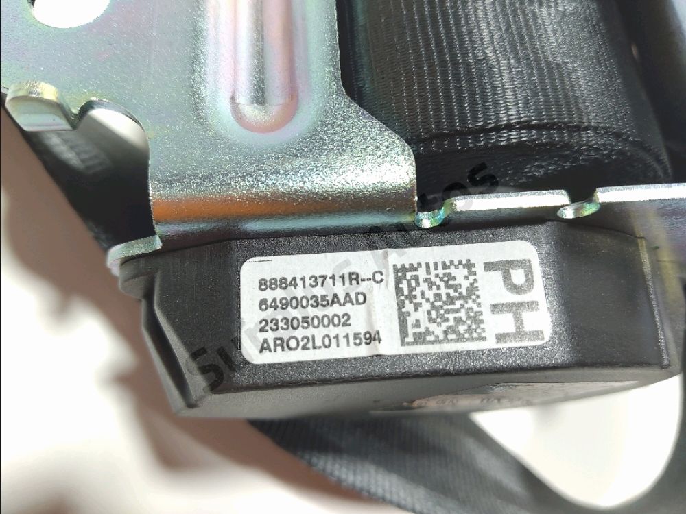 Ceinture arrière droite