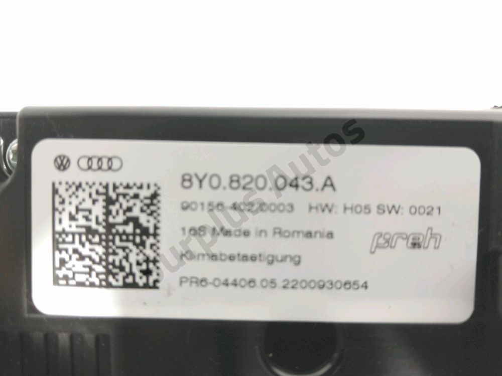 Commande de chauffage