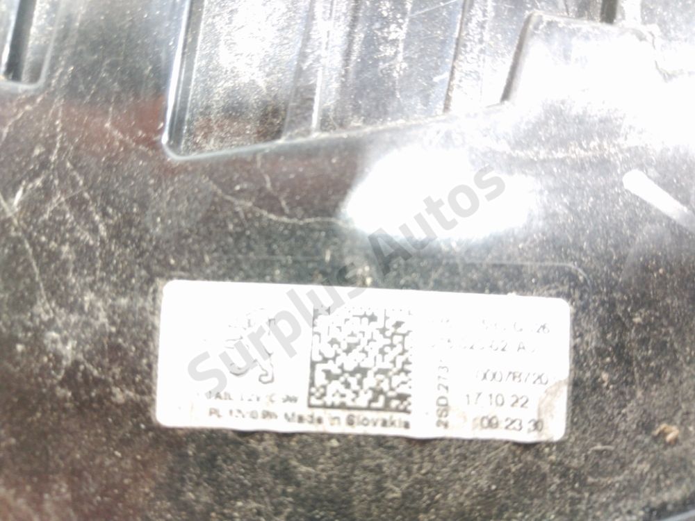 Feu arrière intérieur droit