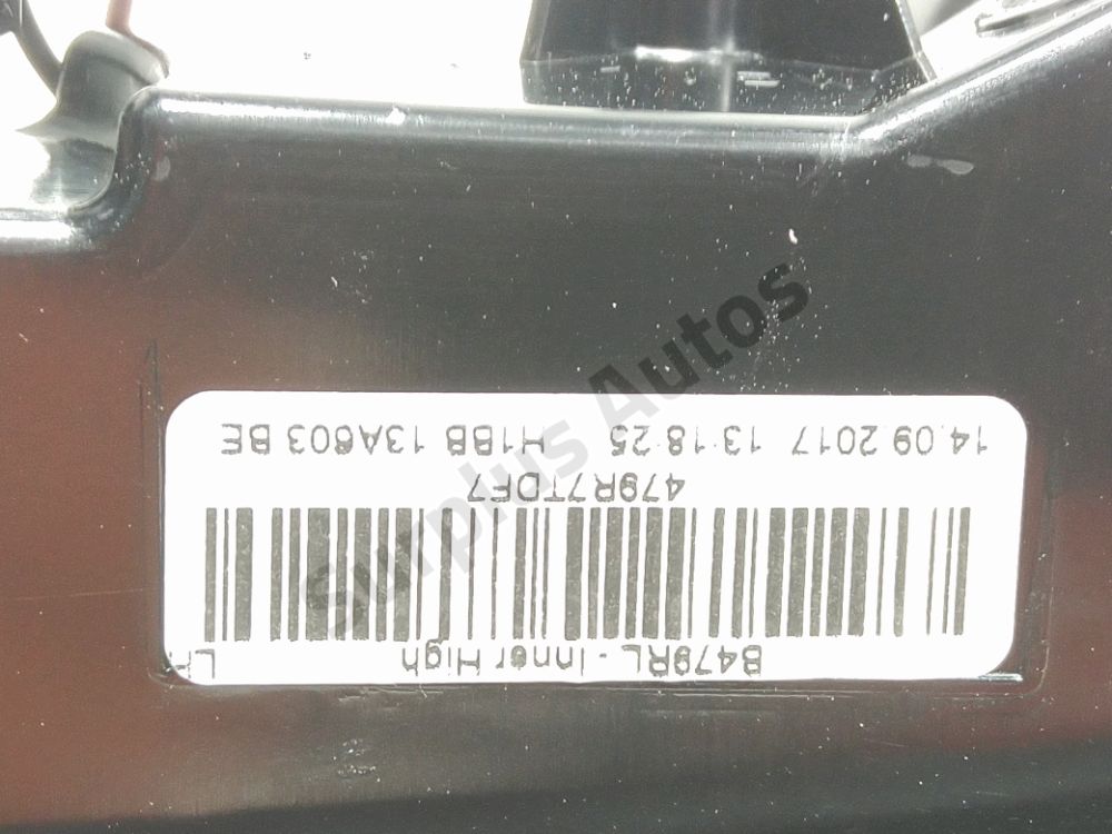 Feu arrière intérieur gauche