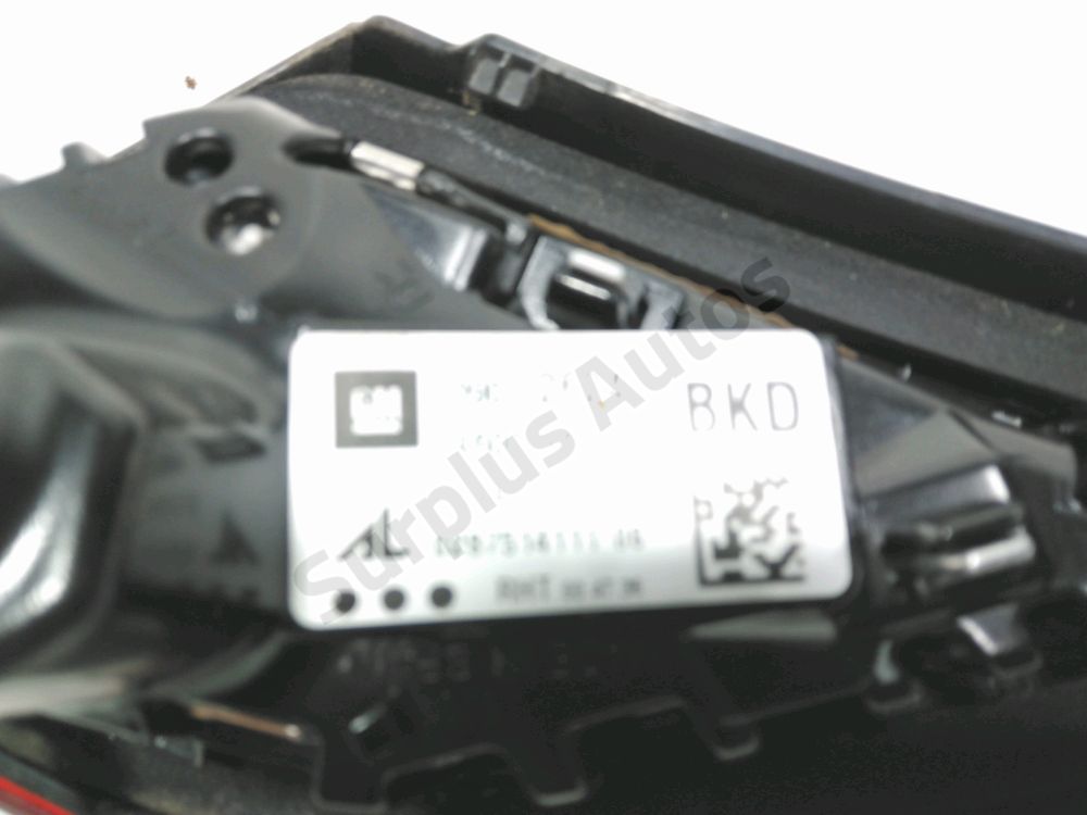 Feu arrière intérieur droit