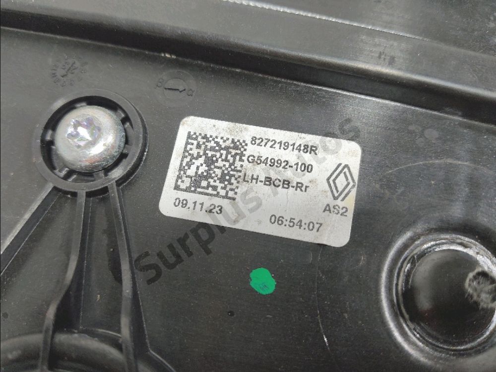 Lève-vitre électrique arrière gauche