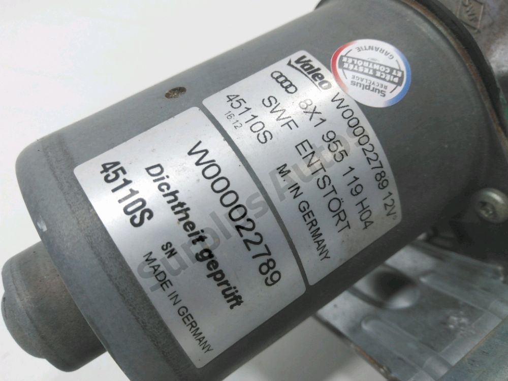 Mécanisme + moteur d'essuie glace avant