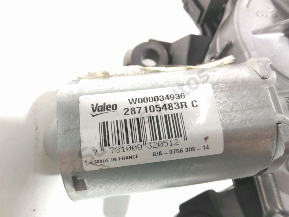 Moteur d'essuie glace arrière