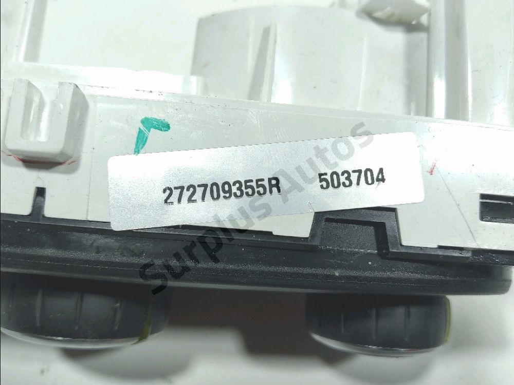 Commande de chauffage